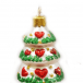 Елочное украшение Елочка Рождественская h-70 мм, в подарочной упаковке, Батик (ФУ-517)