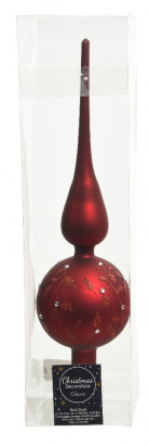Елочная макушка Новогодний Шарм - Ветвь 31 см., стекло, Kaemingk (170074/1)