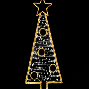 Светодиодная консоль Елочка 200 см., Сад Радости (SR385)