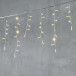 Светодиодная бахрома с колпачком 4,9*0,5 м., 189 теплых белых LED ламп, прозрачный провод ПВХ, IP65, Beauty Led (PIL189CAP-10-2WW) в Санкт-Петербурге