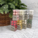 Набор пластиковых шаров Милена 40 мм., золото, 16 шт., Christmas DeLuxe (87040) в Санкт-Петербурге