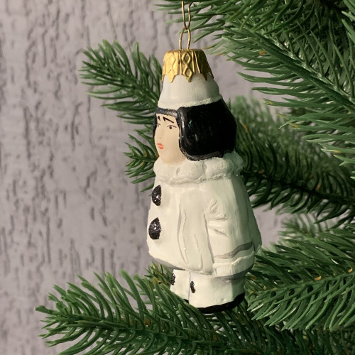 Елочное украшение Пьеро, стекло, Витус (46449)