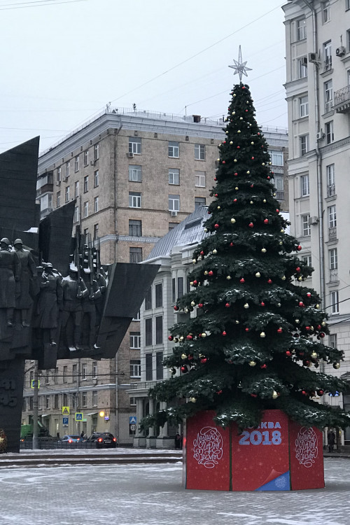 Уличная елка Таежная Премиум зеленая 21 м., ствольная, ПВХ, Green Trees (GT21TAPVC) в Санкт-Петербурге