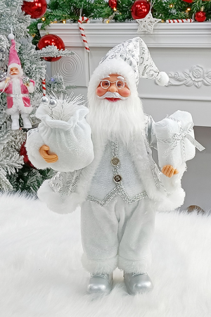 Дед Мороз Хрустальный 60 см., ЕлкиТорг (29104-60)