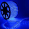 Дюралайт всесторонний круглый диаметр 13 мм., 220V, фиксинг, синие LED лампы 36 шт на 1 м, Beauty Led (F3-H2-220V-B)
