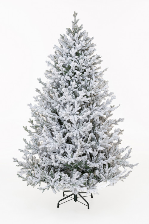 Искусственная елка Имперская заснеженная 210 см., литая хвоя+пвх, ЕлкиТорг (145210) в Санкт-Петербурге