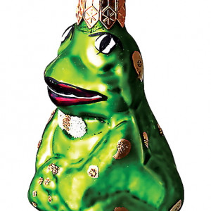 Ёлочное украшение &quot;Лягушка&quot; h-11 см, в подарочной упаковке, Батик (ФУ-163) 