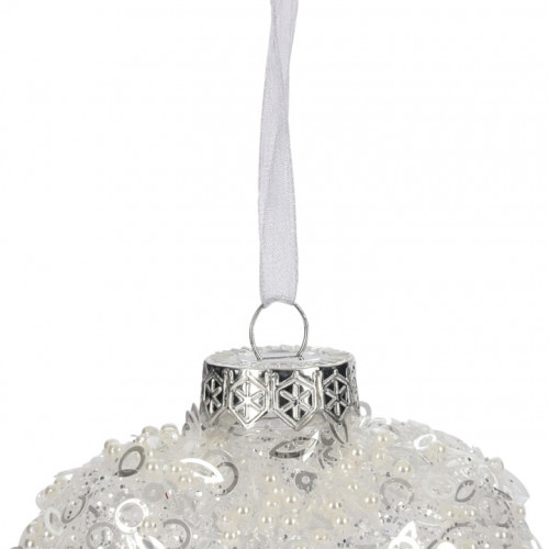 Набор пластиковых украшений Сердце Снежной Королевы 100 мм., 12 шт., Koopman (CAA126390) 