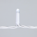 Светодиодная нить 10 м., 24 В, 100 LED, холодный белый, серый провод каучук, LTC (ECO100-5-1W)