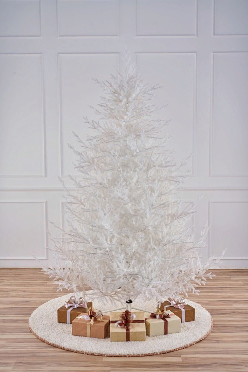 Искусственная елка Лесная Симфония белая 180 см., 100% литая хвоя, Max Christmas (ЕЛСМБ18) в Казани