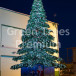 Уличная светодинамическая елка Таежная Премиум зеленая 13 м., ствольная, ПВХ, Green Trees (GT13TAPVCLED)