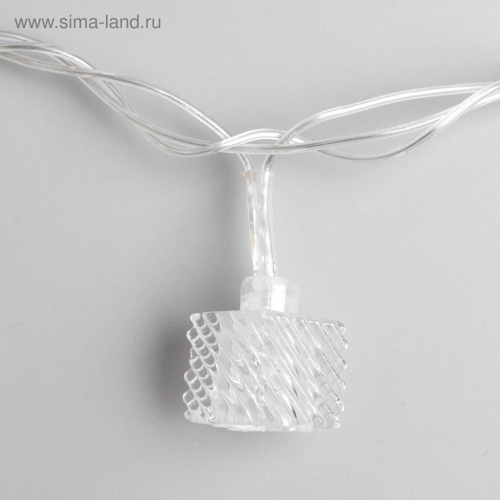 Гирлянда Кубики тающие 5 м., IP20, 20 LED, свечение мульти (RG/RB), мигание, 220 В, Luazon Lighting (1080395) 