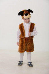 Карнавальный костюм Собачка Тузик размер 28, рост 110 см. (154-28)