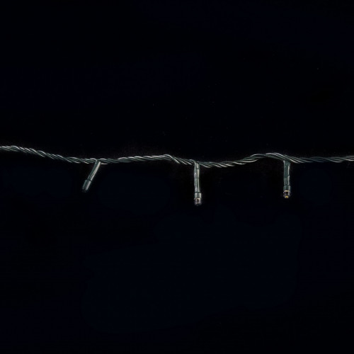 Светодиодная нить 7 м., 220V, 100 разноцветных LED ламп, контроллер, черный провод, Winner (m.01.5B.100-)