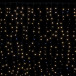 Занавес с мерцающим диодом 3*3 м., 220V, 600 теплых белых LED ламп, черный провод, Winner Light (ww.03.6B.600+)