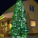 Комплект освещения Цветной каскад для елей высотой 3 м., 240 холодных белых LED, 24 м., шаг 35 см., Green Trees (KaskadW3)