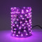 Светодиодная гирлянда нить Роса 10 м., 12V, 100 фиолетовых LED ламп, Beauty Led (Rosa 100-10-PU)