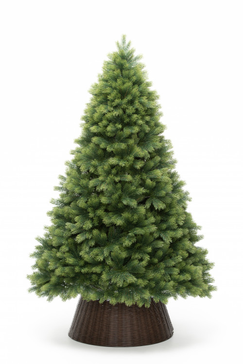 Искусственная елка Таежная 240 см., 100% литая хвоя, ЕлкиТорг (161240)