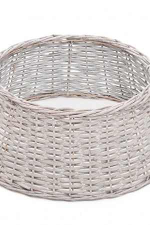 Корзина под елку Кантри Стайл 50*40*22 см., светлое дерево, разборная, ЕлкиТорг (50-231)