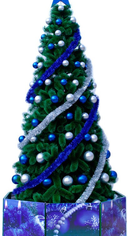 Искусственная ель Виктория Люкс 9 м., ЛЕСКА, ствольная, уличная, ПромЕлка (VK900LXLES)