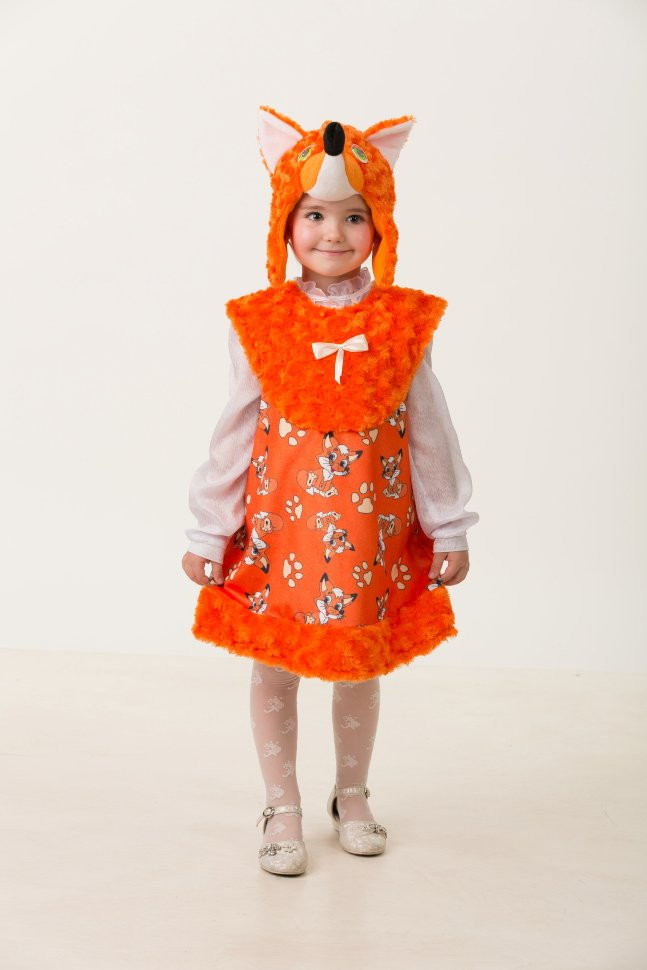 Карнавальный костюм Лисичка Лиля, 26 размер (5303-26) в Санкт-Петербурге