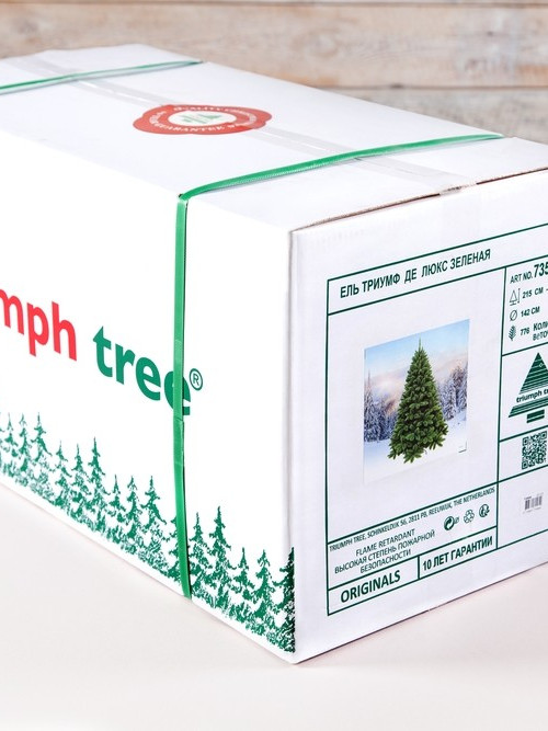 Ель Женева заснеженная 120 см., ЛЕСКА, Triumph Tree (73995)