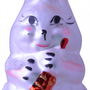 Ёлочное украшение Зайчик h-110 мм, в подарочной упаковке (ФУ-108)