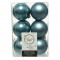 Набор пластиковых шаров Дивный 60 мм., голубой рассвет, 12 шт., Kaemingk (022010)