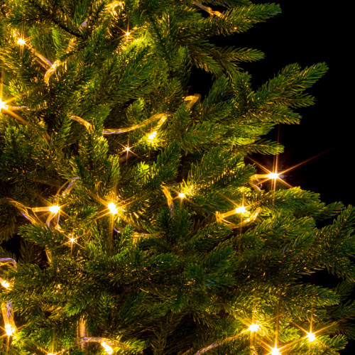 Светодиодная нить 13.5 м., 220V, 200 теплых белых LED ламп, контроллер, прозрачный провод, Winner Light (ww.01.5T.200-)