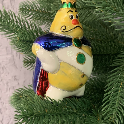 Елочное украшение Принц Лимон, стекло, Витус (А429)