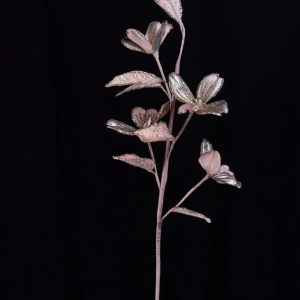 Ветвь Кизил 64 см., платина, Christmas DeLuxe (88919)