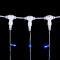 Светодиодный мерцающий занавес 2*2 м, 220V., 400 синих LED ламп, прозрачный ПВХ, Beauty Led (PCL402BL-10-2B)