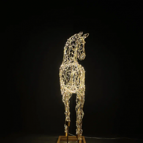 Светодиодная фигура Королевский конь 220 см., Сад Радости (SR001)