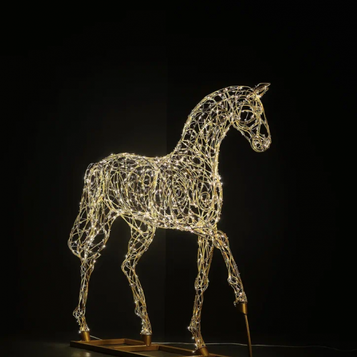 Светодиодная фигура Королевский конь 220 см., Сад Радости (SR001)