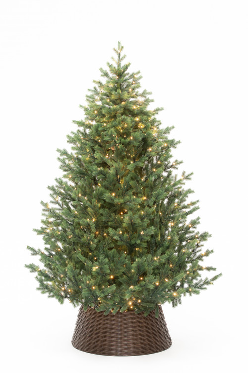 Искусственная елка Торжественная 180 см., 310 мульти/теплых белых Led ламп (2в1), 100% литая хвоя, ЕлкиТорг (186180)