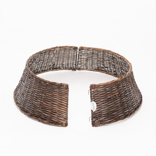 Корзина под елку Кантри Стайл 50*40*22 см., коричневая, разборная, ЕлкиТорг (50-232) в Санкт-Петербурге