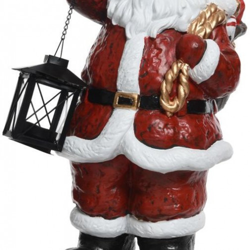 Декоративная фигура Санта с фонарем и подарками 25*26*46 см, Kaemingk (535627)   
