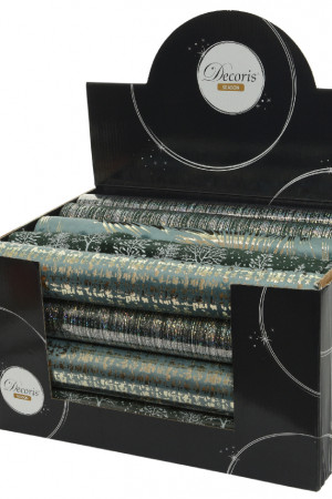 Новогодняя дорожка для стола Эклипс 200х35 см., Kaemingk (512106/3)