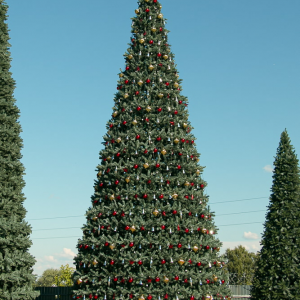Уличная елка Уральская зеленая 30 м., каркасная, ПВХ, Green Trees (GT30URPVC)