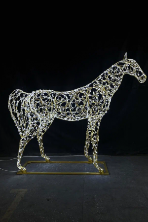 Светодиодная фигура Конь 180 см., Сад Радости (SR002)