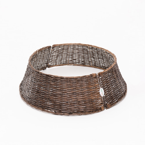 Корзина под елку Кантри Стайл 65*50*25 см., коричневая, разборная, ЕлкиТорг (65-232)