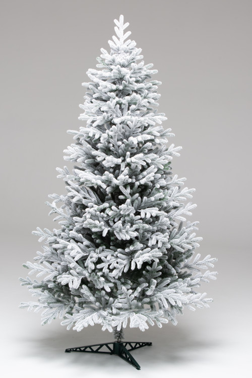 Искусственная елка Уссурийская заснеженная 210 см., 100% Литая хвоя, ЕлкиТорг (254210)