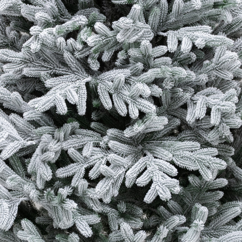 Искусственная елка Уссурийская заснеженная 210 см., 100% Литая хвоя, ЕлкиТорг (254210)