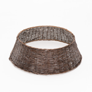 Корзина под елку Кантри Стайл 85*70*28 см., корричневая, разборная, ЕлкиТорг (85-232)