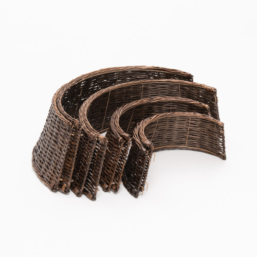 Корзина под елку Кантри Стайл 85*70*28 см., корричневая, разборная, ЕлкиТорг (85-232)