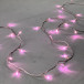 Светодиодная гирлянда с возможностью динамики 20 м., 200 светло-розовых LED ламп, 24V., прозрачный силиконовый провод, IP65, Beauty Led (EST200-3W10-1BP)