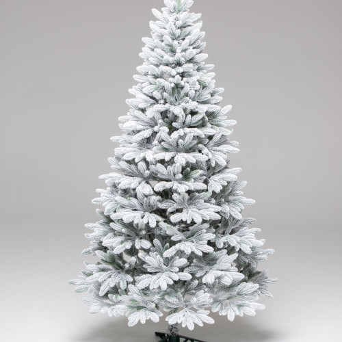 Искусственная елка Финская заснеженная 210 см., 100% Литая хвоя, ЕлкиТорг (255210)