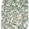 Конфетка из пенофлекса с блестками 400 мм., серебро, ПромЕлка (KF-400SILVER)