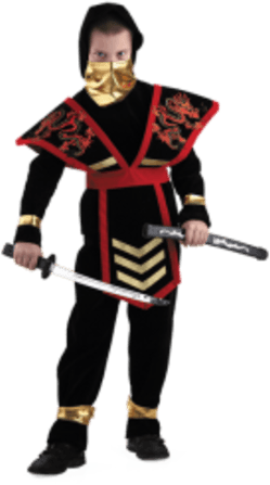 Карнавальный костюм Мастер Ниндзя, красный (922-32)