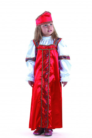 Карнавальный костюм &quot;Марья-искусница&quot;, размер 140-72, Батик (7006-140-72)
